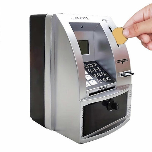 Έξυπνο ATM Piggy Bank για Μίνι Μηχανή ATM με Φωνητική Τραπεζογραμμάτια για να Διδά 2