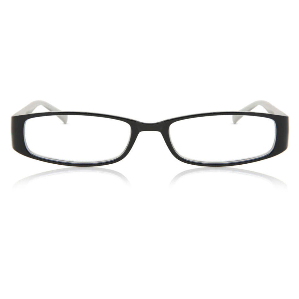 Smartbuy Collection Full Rim Rectangle Black Smartbuy Readers Rd4 Rd4a Women Eyeglasses