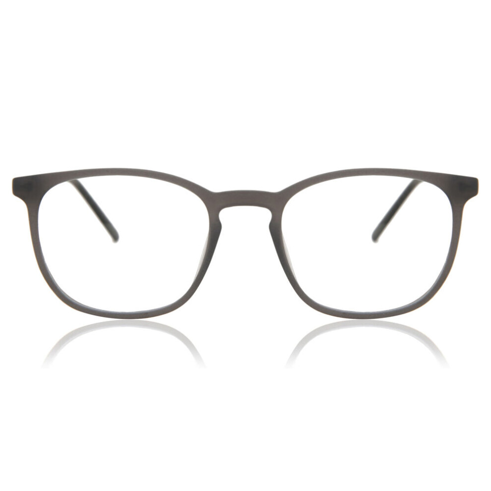 Smartbuy Collection Full Rim Square Grey Banff Ac6b Unisex Eyeglasses