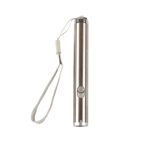 Usb Rechargeable Pet Toys Cat Training Laser Pointer With Led Flashlight 2