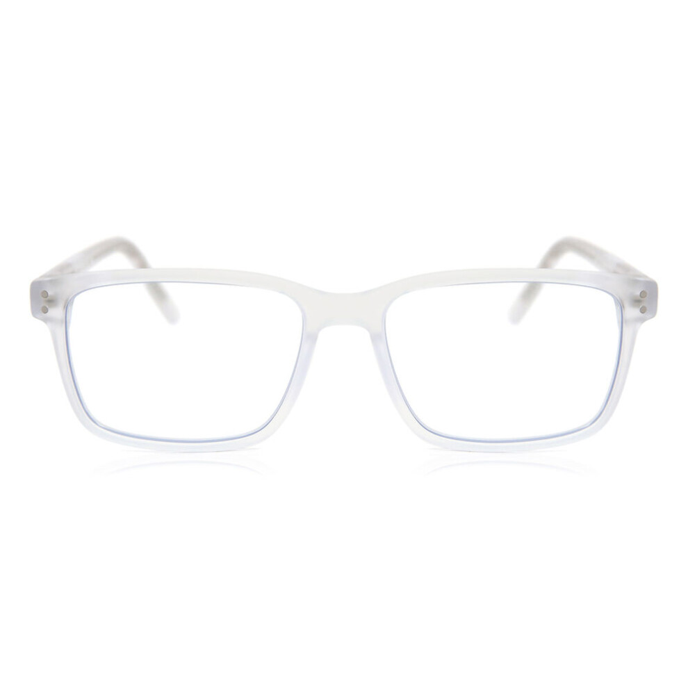 Smartbuy Collection White Full Rim Square Kaya A84d Unisex Eyeglasses