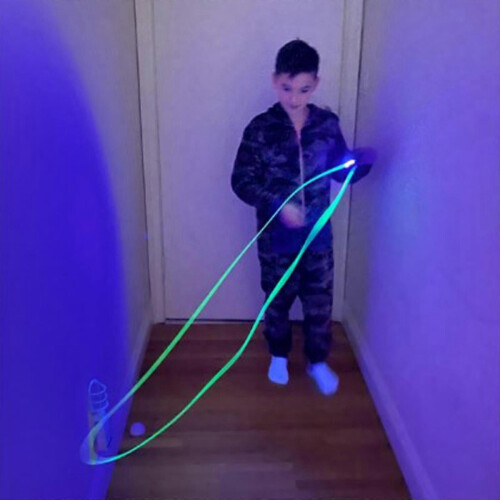 Glow-in-the-dark Loop Lasso ,rope Launcher Propeller,loop Lasso String Shooter 50% Offer 1