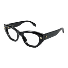 Alexander McQueen AM0410O 001 Women New Eyeglasses