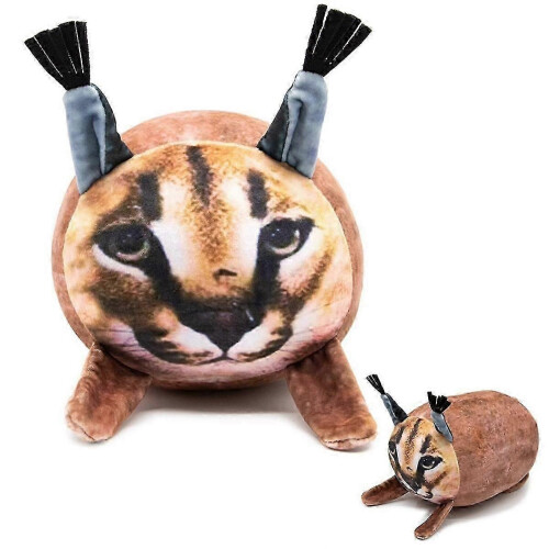 Floppa βελούδινο 8In Caracal Chubby Pillow Cat Γεμιστά Ζώο Λούτρινο Παιχνίδι 1