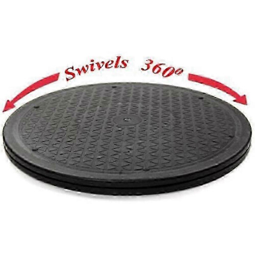 Support pivotant robuste pour moniteur/TV 12 pouces avec base rotative en acier 1