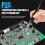 Digital Soldering Iron Station 700W with Adjustable Airflow 4