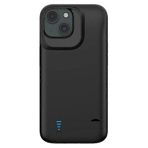 Capa Carregadora Protetora com Bateria de 5000 mAh e Suporte Compatível com iPhone 15 Preto 1