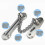 Solid 304 Stainless Steel Extra Thick Door Chain Security Lock for Front Entry and Sliding Doors, Durable Silver Finish 3