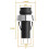Igniter Button Switch for Genesis II and Spirit 2 Ignitor Edition D Replacement, Black Plastic Button 3