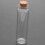 10 τεμάχια μίνι διαφανές μπουκάλι ευχών 20ml, γυάλινο φιαλίδιο με μήνυμα και δι 4