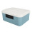 Lock Box with Numeric Password Lock, Double Layer 9L Safe Box for Documents and Valuables Blue 1