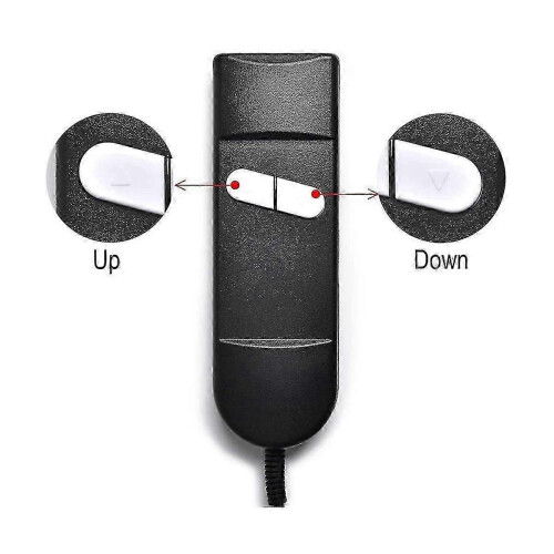 Power recliner remote replacement for Okin Limoss Pride - 5 pin 2 button 2