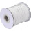 Pull cord for blinds, white 1.0mm braided shade, 109 yards/roll 2