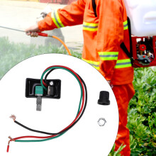 12V Sprayer Governor Switch, Black, 4x4 cm Frame