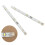 2 x LED Strip Light for Fridge Freezers, Replacement Light Bar, White, 2 Pack 2