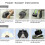 Long Handle Pooper Scooper Foldable Design for Easy Dog Cleanup 5