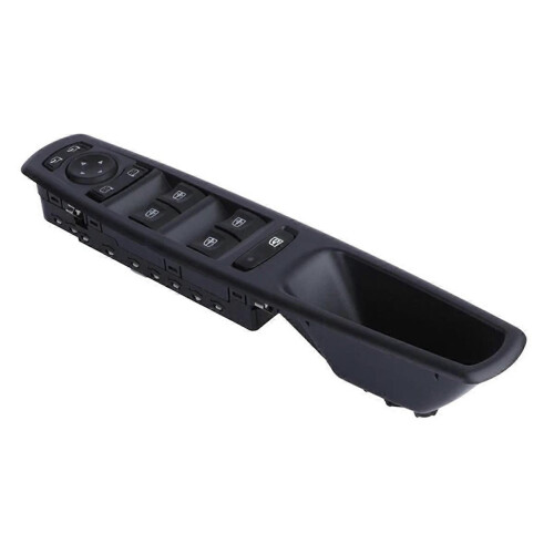 Botón del interruptor de control de ventanillas 809610017R para Scenic 2009-2022, negro resistente 1