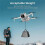 Sistema de lançamento de isco e entrega aérea fotossensível para drone, compatível com Mini 4 Pro, para pesca e presente 4