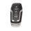 Compatible Smart Remote Button Key Shell for Ford Edge Explorer Mondeo 2015-2017, Durable Black Case 3