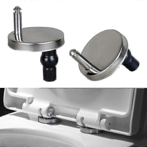 Toilet seat hinge for secure fixing, includes expansion bolts 1