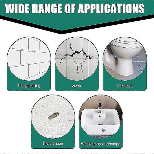 Quick-drying crack paste 100ml for ceramic tile and toilet repair 1