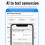 Voice Recorder AI with Mind Map Summary and Transcription - 128GB(Black) 3