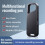 Mini Recorder Voice Activation Discreet MP3 Noise Reduction - 32GB(Black) 2