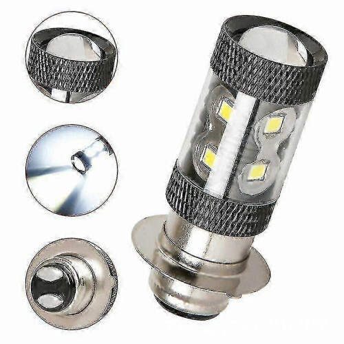 Headlight bulbs for Yamaha ATV H6M, LED white 2