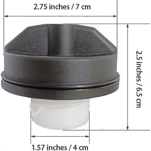 Fuel cap for Dodge Ram 1500 - locking replacement gas cap 2