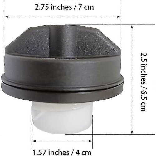Anti-theft fuel cap for Ram 1500 - locking replacement for Dodge 2