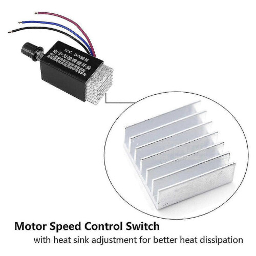 12v/24v speed regulator 10A for motor speed control 1