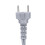Câble d'alimentation pour perceuse à ongles, accessoire de manucure gris 3