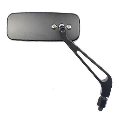 Motorcycle mirrors for Harley Breakout - Black rectangle 8mm 10mm 2