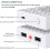 Base di raffreddamento per Xbox Series S con ventola regolabile e porte USB. 4