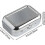 Odorless pocket ashtray for cigarettes, mini and portable 2