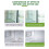 Convenient 300ml Kitchen Appliances Stain Cleaner for-5 bottles 4