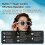 DTH03 AI Smart Glasses Camera Bluetooth Music Call Voice Assistant(White) 6
