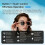 DTH03 AI Smart Glasses Camera Bluetooth Music Call Voice Assistant(Pink) 6