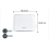 Pifco White 1.7L Kettle & 2 Slice Toaster Set 7