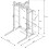 (GM2 Half Rack+Cable Pulley System+Storage) GYM MASTER GM2 Half Power Rack with Dual Cable Pulley System 4