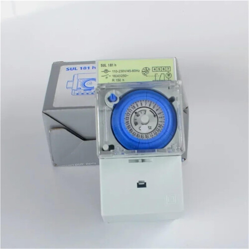 SUL181H Digital Timer Switch 24 Hour Programmable DIN Rail Mounted for Automatic Daily Scheduling 2