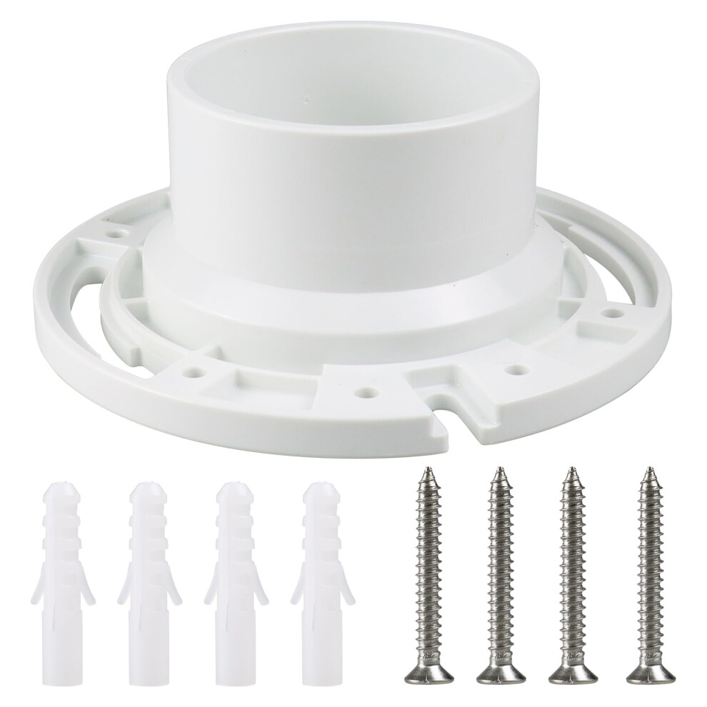 Rv Toilet Floor Flange 385345892 For Dometic Sealand 3 Inch Socket, Leakproof And Easy Installation 9771547035961