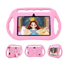 Kindertablet voor peuters, 7 inch, Android 2GB+32GB,WiFi,Google Maps, IPS,spelletjes,Android met ouderlijk toezicht, educatieve tablet voor peuters