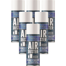 6 x 200ML Air Duster Spray PC Tab Laptop Keyboard Cleans Protect Spray