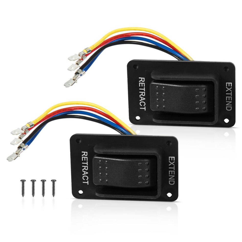 Rv Power Stabilizer Switch 12V Waterproof Ip66 Replacement For Lippert 387874 Rv Stabilizer Jack 9330225490654