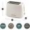 Hamilton Beach Hamilton Beach Cream 2 Slice Toaster 6 Browning Level Control 6