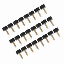 Heel Tips Replacement Pack 24pcs Non Slip Shoe Protectors (13x13mm)