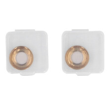 2 Pcs Lens for TS2 20W High Light Transmission Oil Smoke Resistant Engraving Machine Module Lens with Storage Box