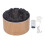 LED Light Diffuser Humidifier 330ml Dual Color Light 4 Timers Volcanic Flame Humidifier Diffuser with Remote Control US Plug 1