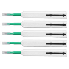 5 Pcs Fiber Optic Connector Cleaning Pen Over 800 Clean Times Fiber Optic Cleaner for 2.5mm SC ST FC